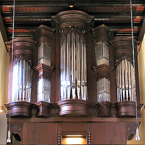 Orgel Wilhelmshausen - Rekonstruktion