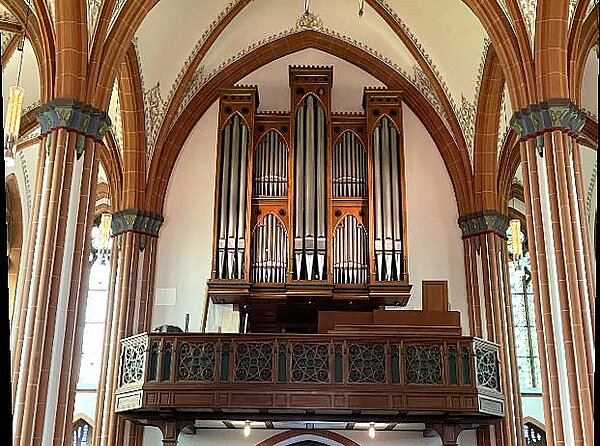 Sögel Orgelprospekt Klassizistisch in Eichenholz