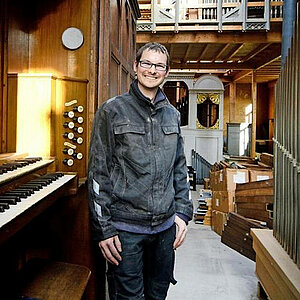 Orgelbaumeister Markus Krawinkel