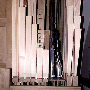 Orgeldetail - Pfeifenwerk