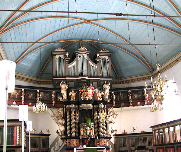 Orgel ev.-luth. Kirche Heinde