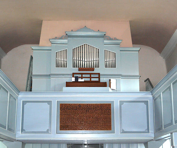 Orgel - Ev.-luth. Kirchengemeinde Klein Schneen