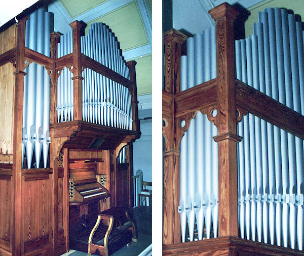 Orgel - Ev. Kirche Mönchehof