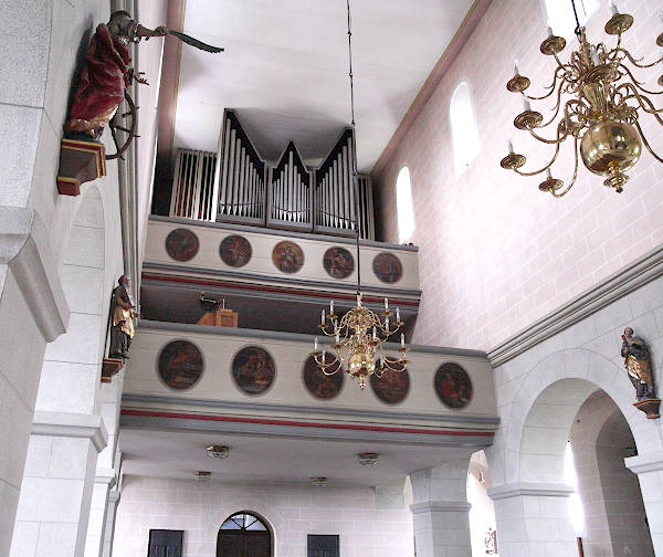 Orgel - Pfarrkirche St. Adelphus Salz