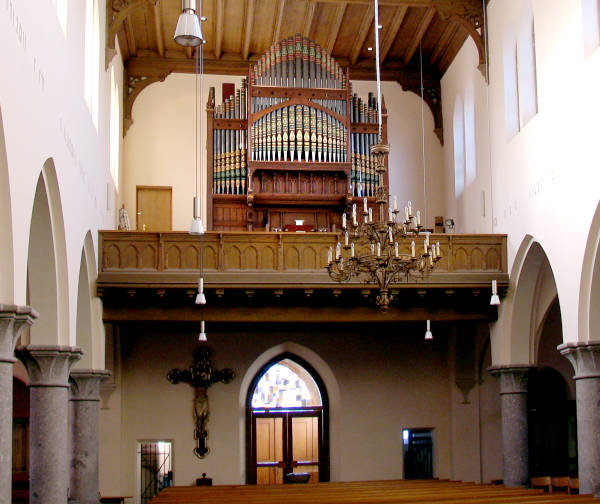 Orgel - Kath. Kirche St. Johannes der Täufer Vimbuch