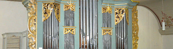 Orgel - Ev.-luth. Kirche Wetteborn