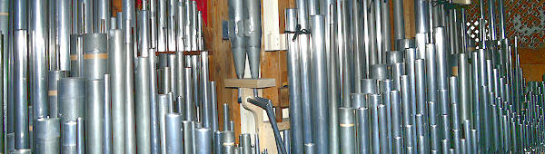 Organ details - Organ pipes